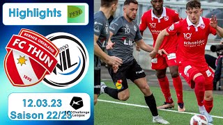 Highlights FC Thun vs FC Wil 12032023 [upl. by Zertnom78]