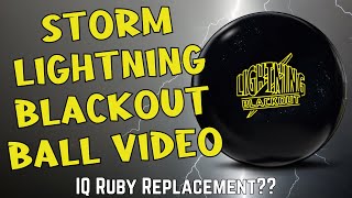 Storm Lightning Blackout  2 Testers  Bowling Ball Video [upl. by Clarisa]