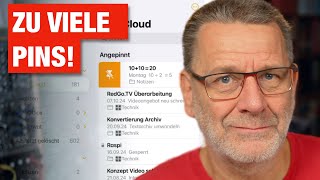 Apple Notizen TIPPS So nutzt Du das Anpinnen richtig 📌 [upl. by Alano909]