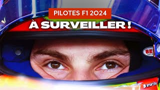 LES 5 PILOTES DE F1 À SURVEILLER ABSOLUMENT EN 2024  💥 [upl. by Evelc]