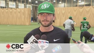 Riders Shea Patterson speaks ahead of start against his former team in Montreal [upl. by Peppy]