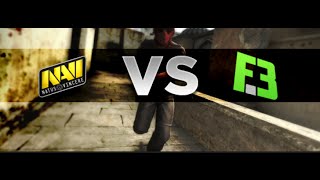 NaVi teamspeak vs F3 FACEIT League 2015 Flamie PoV [upl. by Auhsuj88]