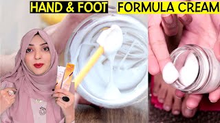 Hands Feet Brightening Formula Clobevate amp Secret Capsules Cream amp Scrub at Home by Memoona Muslima [upl. by Nahtan807]