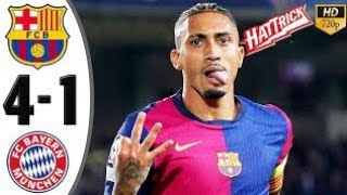 🔴 Barcelona vs Bayern Munich 41  Extended Highlights  Uefa Champions League 202425 [upl. by Melise951]