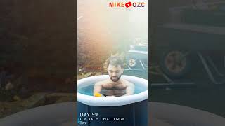 Ice Bath challenge Day 99 Try 1 [upl. by Aigil365]