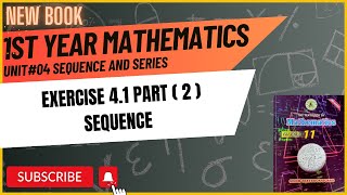 11 Class Mathematics  Sequence amp Series  Exercise 41 Part 2  Chapter 4  Sindh text New book [upl. by Roath11]