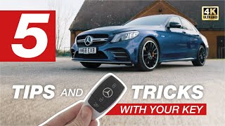 5 TIPS and TRICKS with your Mercedes Key [upl. by Eldrida]