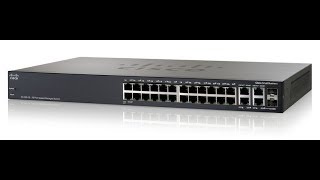 Review of the Cisco SG300 28 Port POE Managed Switch [upl. by Notnats544]