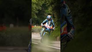 🇮🇲 Manxman Michael Evans flying through Glen Helen 🔥  Isle of Man TT Races TT2024 motorsport [upl. by Paola]