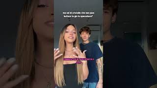 GIULIA PAGLIANITI E SIGH TANC ECCO I PRIMO PROBLEMI DELLA CONVIVENZA tiktok perte webboh humor [upl. by Ahsimaj89]