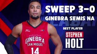 GINEBRA VS MERALCO GAME 3 HIGHLIGHTS SWEEP 30 [upl. by Areic]