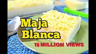 Maja Blanca Recipe Filipino Coconut Pudding [upl. by Newell492]