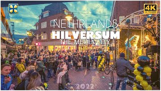 Walking Tour in Netherlands  Hilversum  4k UHD  Media City [upl. by Staten]