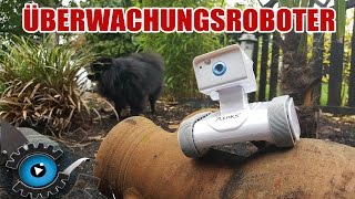 Überwachungskamera der Zukunft Home Security Rover ReviewTest [upl. by Dryfoos911]