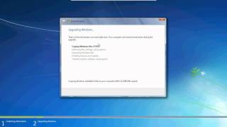 Windows Vista から Windows 7 にアップデートする方法。前半 [upl. by Ivey72]