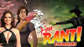 Gunns Krypto Feminist Takeover Tomb Raider Wicked star reacts to Fan Edit  FanRant Thursday 37 [upl. by Adamik]