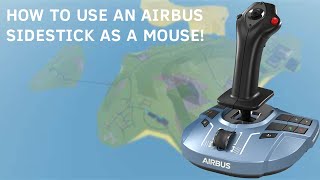 How to use an Airbus Joystick as your mouse Tutorial [upl. by Mieka]