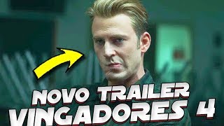 CENAS INEDITAS NOVO TRAILER DE VINGADORES 4 ULTIMATO SUPER BOWL [upl. by Hapte]