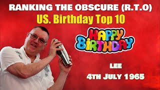 Lees US Birthday Top 10 4th July 1965 [upl. by Arfihs]