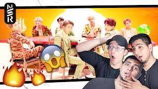 GUYS REACT TO BTS 방탄소년단 IDOL Official MV [upl. by Fin]