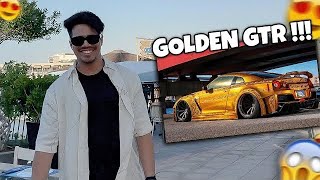 I FOUND GOLDEN GTR IN DUBAI 🤑 DREAM CAR [upl. by Singhal]