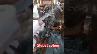 global haircolorhighlightscurlyhair hairtutorial shortvideo viralshort trndingshorts [upl. by Ennaesor]