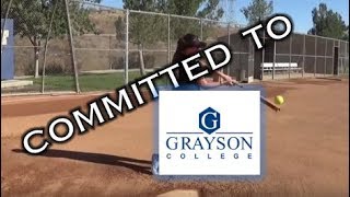 Skylar Shedlock 2017 First baseOutfield Softball RecruitSkills Video [upl. by Sidwohl]