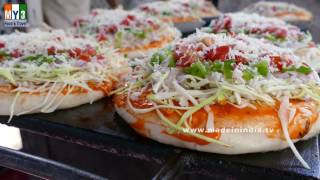 How to make Vegetable Pizza  Best Veggie Pizza Recipe street food [upl. by Debbie3]