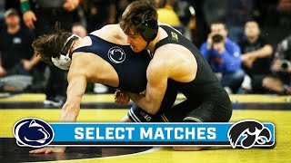 Select Matches Penn State at Iowa  Big Ten Wrestling  Feb 9 2024 [upl. by Polly312]