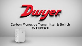 Carbon Monoxide Transmitter and Switch  Model CMS300 [upl. by Snevets]