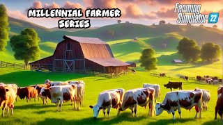 LETS TALK FS25  MILLENNIAL FARMER SERIES CONTINUED [upl. by Oeht]