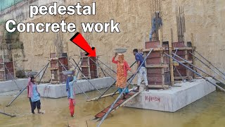 manual Concrete casting technology [upl. by Alegnave532]