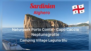 Sardinien Alghero der Naturpark Porto Conte  Capo Caccia und die Neptunsgrotte [upl. by Rance]