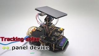 KEYESTUDIO 丨KS0530 Solar Tracking DIY Kit for Arduino（Turn light into power for your devices） [upl. by Gilligan903]