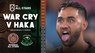 2024 NRL All Stars  War Cry x Haka  PreMatch Ceremony [upl. by Leahcimed]