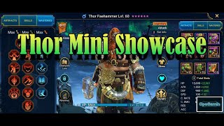 Thor Faehammer mini Showcase Raid Shadow Legends [upl. by Griffin297]