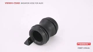 VWWHCDAB RADIATOR HOSE FOR AUDI [upl. by Chuch]