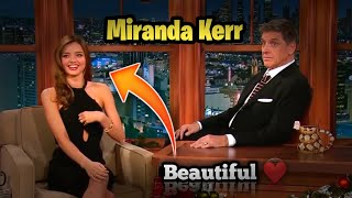 Miranda Kerr Interview ❣️ [upl. by Enoek]