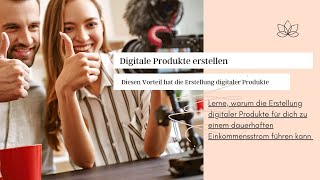 Digitale Produkte erstellen und Online verkaufen [upl. by Thaddus]