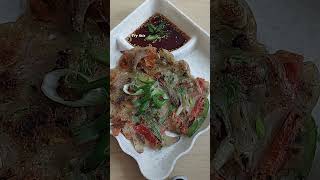 Easy Korean Pancakes Recipe  Korean Vegetable Pancake Recipe  Scallion Pancake  Yachaejeon [upl. by Enitnatsnoc]