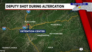 Deputy shot during altercation in Buncombe Co [upl. by Otero245]