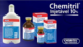 Antibiótico Chemitril® Injetável 10  Chemitec® [upl. by Dumanian]