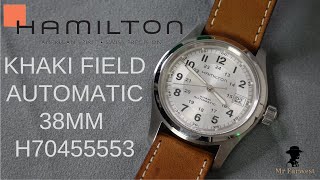 Hamilton Khaki Field Automatic H70455553 con cassa da 38mm  Il Best Buy nella fascia dei 500 euro [upl. by Laen]