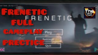 How to play frenetic horror game viralvideo horrorgaming video 🤯🤯 [upl. by Elka]