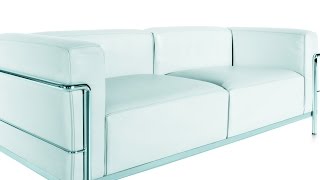 How Le Corbusier Sofa by Cassina is made  BRANDMADETV [upl. by Vtarj77]