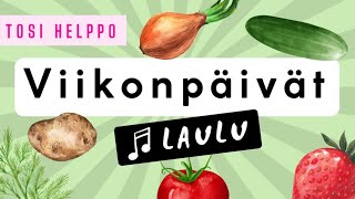 Viikonpäivät  Laulu [upl. by Mensch411]