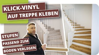 Treppe renovieren mit Vinyl Treppenkanten [upl. by Breban251]