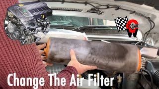 Land Rover TD6 L322 How to change the Air filter Guide [upl. by Asserrac]