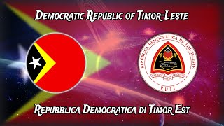 Inno Nazionale Timor Est  Pátria [upl. by Donnie]