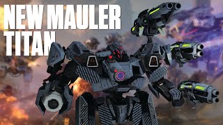 NEW Titan Mauler… a New Meta Has Begun War Robots Mauler Gameplay [upl. by Harihat]